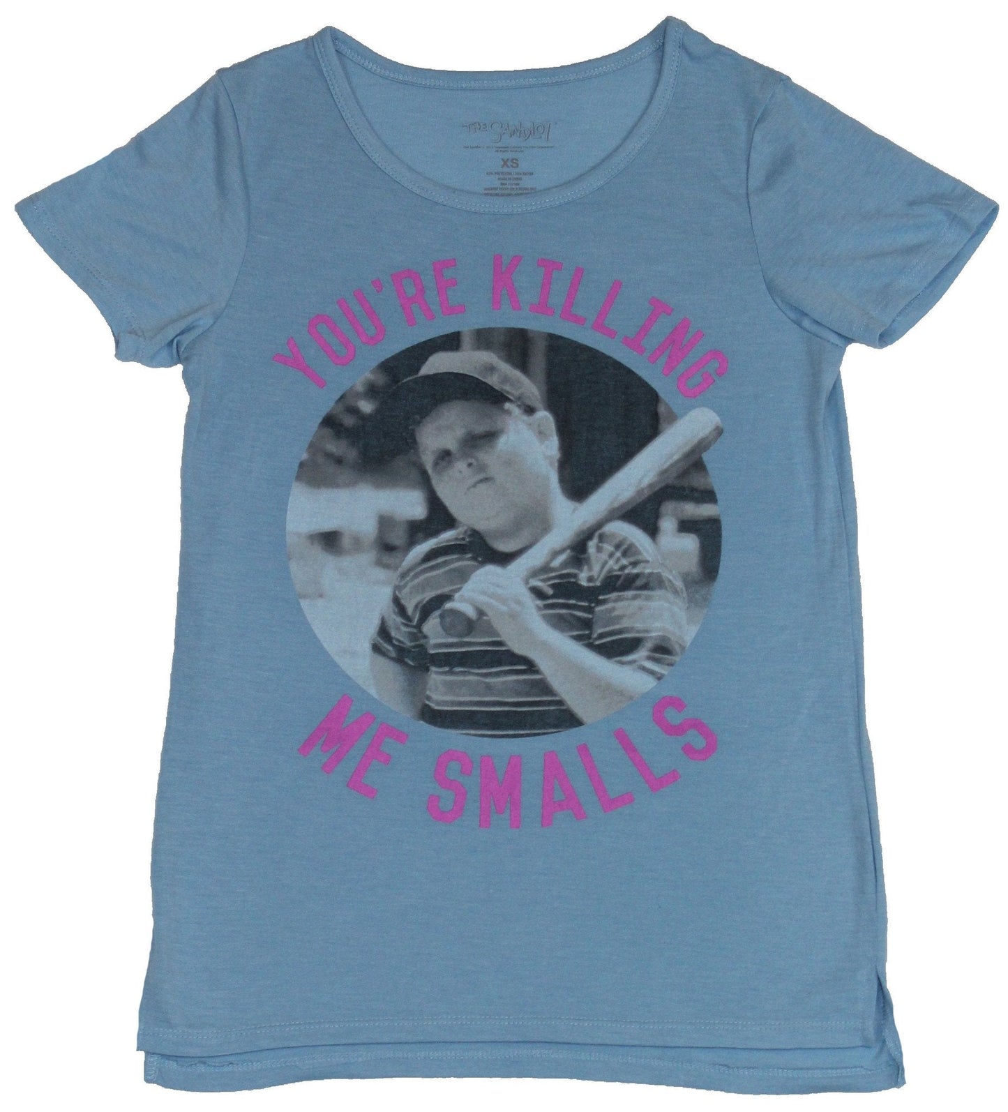 The Sandlot Girls Juniors T-Shirt - You're killing Me Smalls Photo Circle