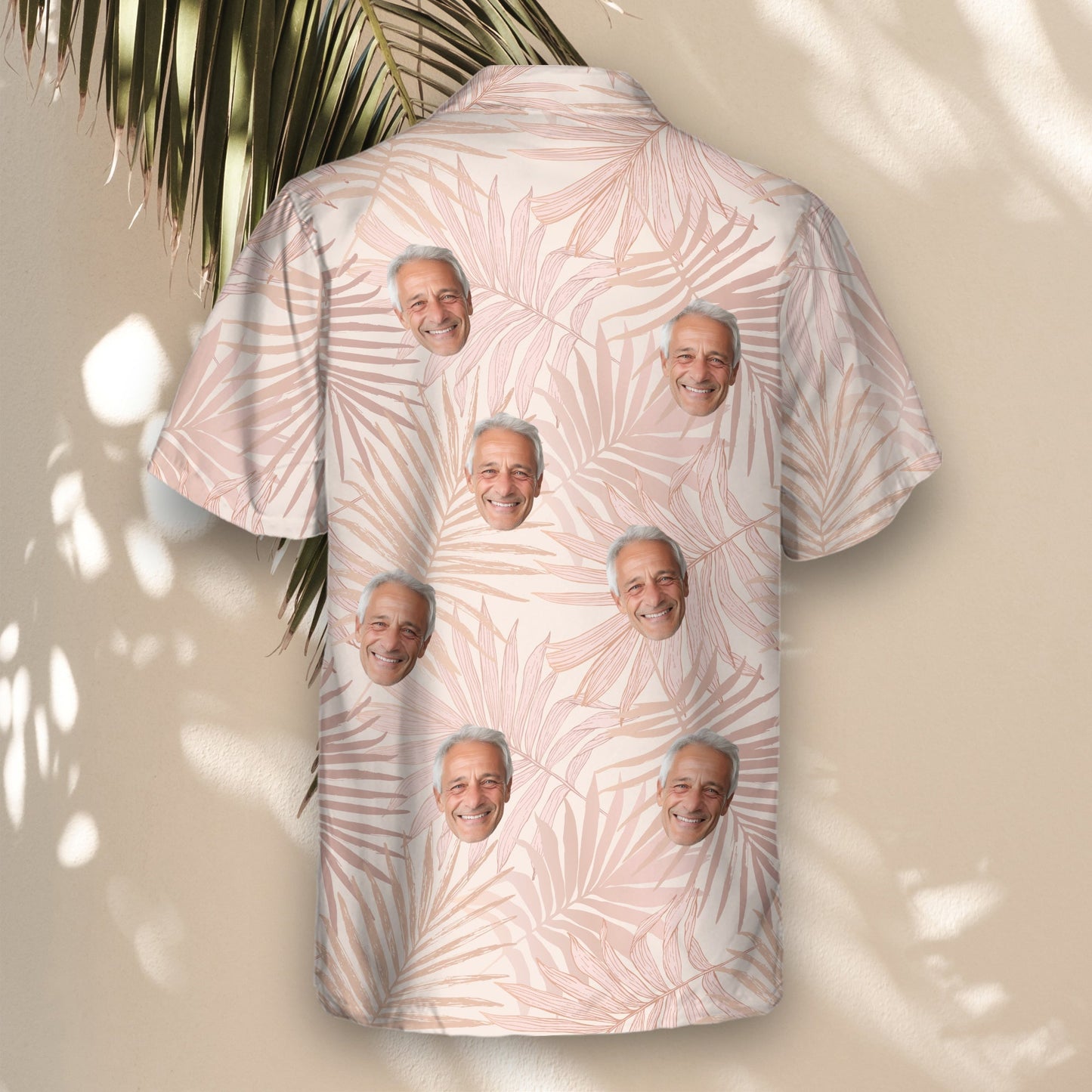 Blush Tropics | Aloha Custom Hawaiian Shirts with Faces or Logos