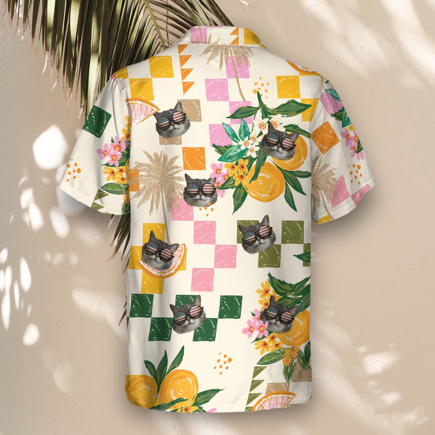 Citrus Splash | Aloha Custom Hawaiian Shirts with Faces or Logos