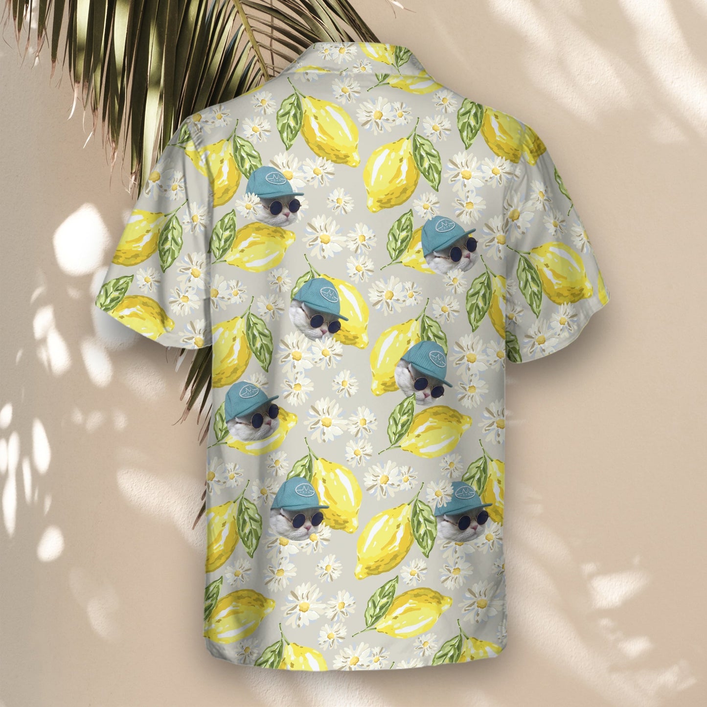 Lemon Grove Vibes | Aloha Custom Hawaiian Shirts with Faces or Logos