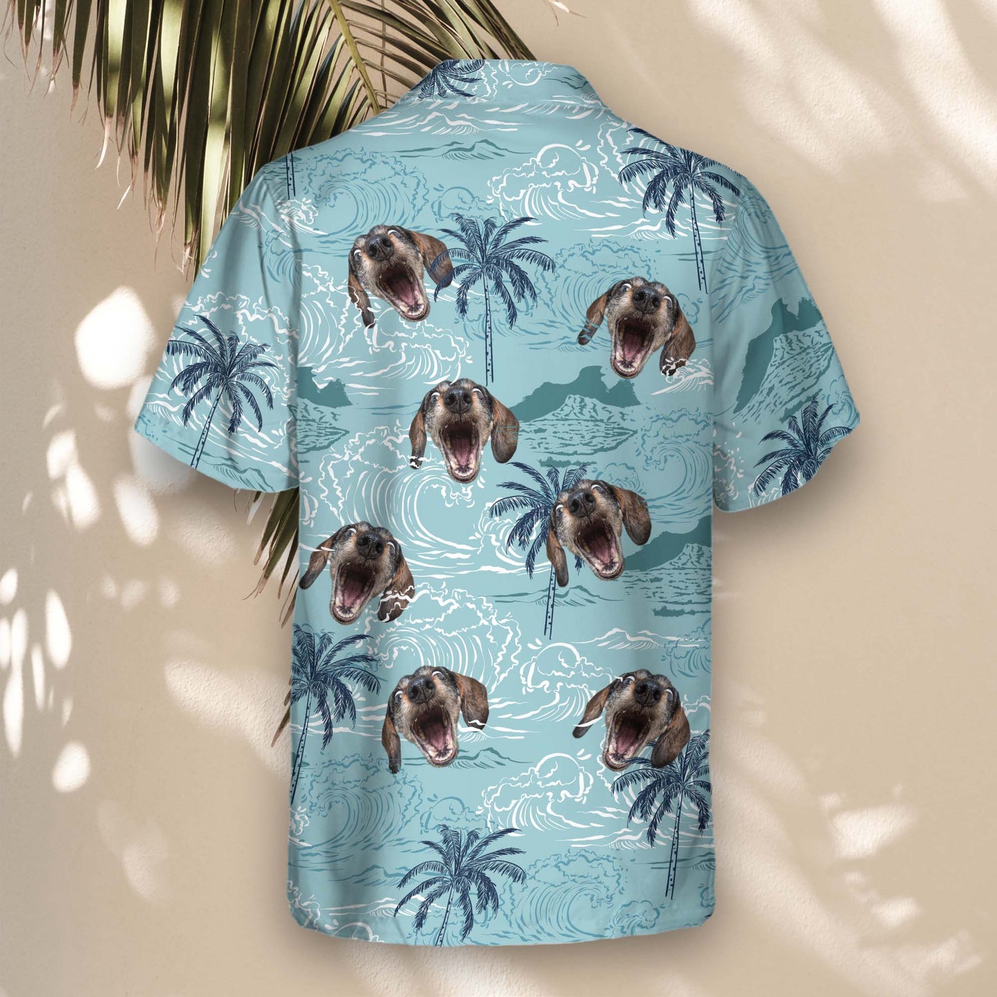 Retro Ocean Wave | Aloha Custom Hawaiian Shirts with Faces or Logos