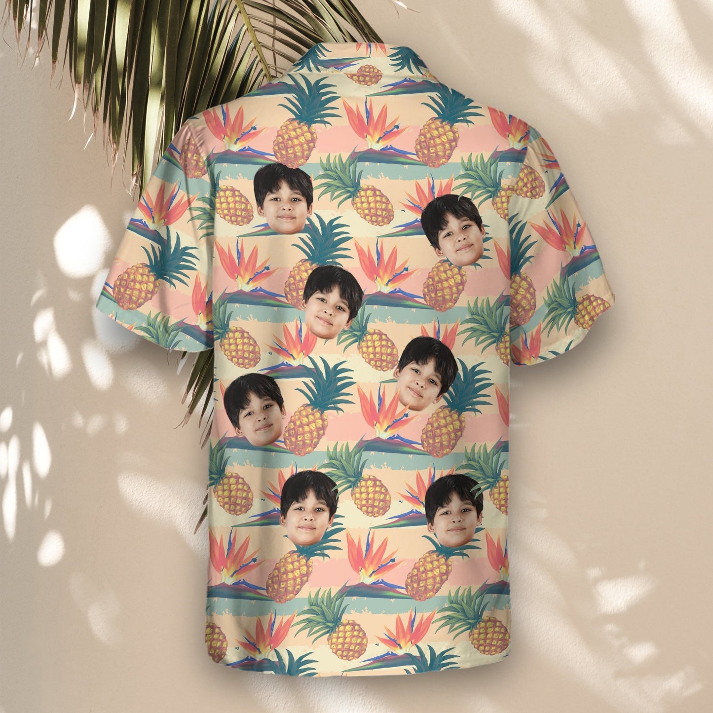 Tropical Bloom | Aloha Custom Hawaiian Shirts with Faces or Logos