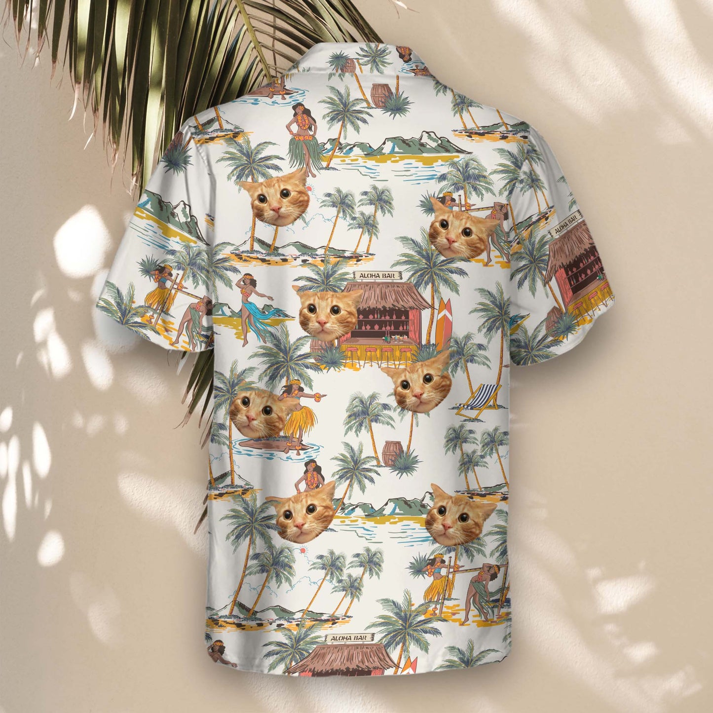 Tropical Escape | Aloha Custom Hawaiian Shirts with Faces or Logos