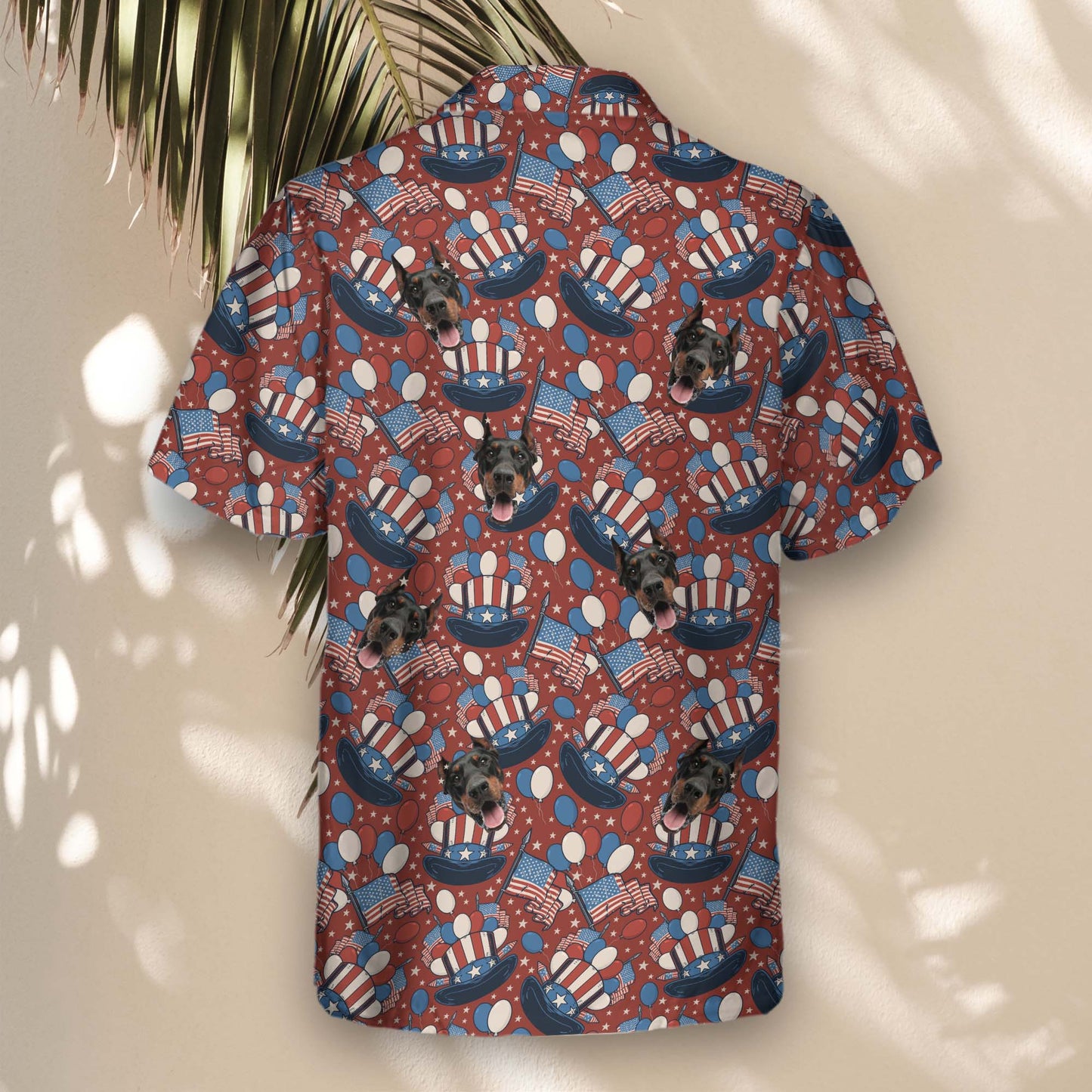 Uncle Sam Celebration | Aloha Custom Hawaiian Shirts with Faces or Logos