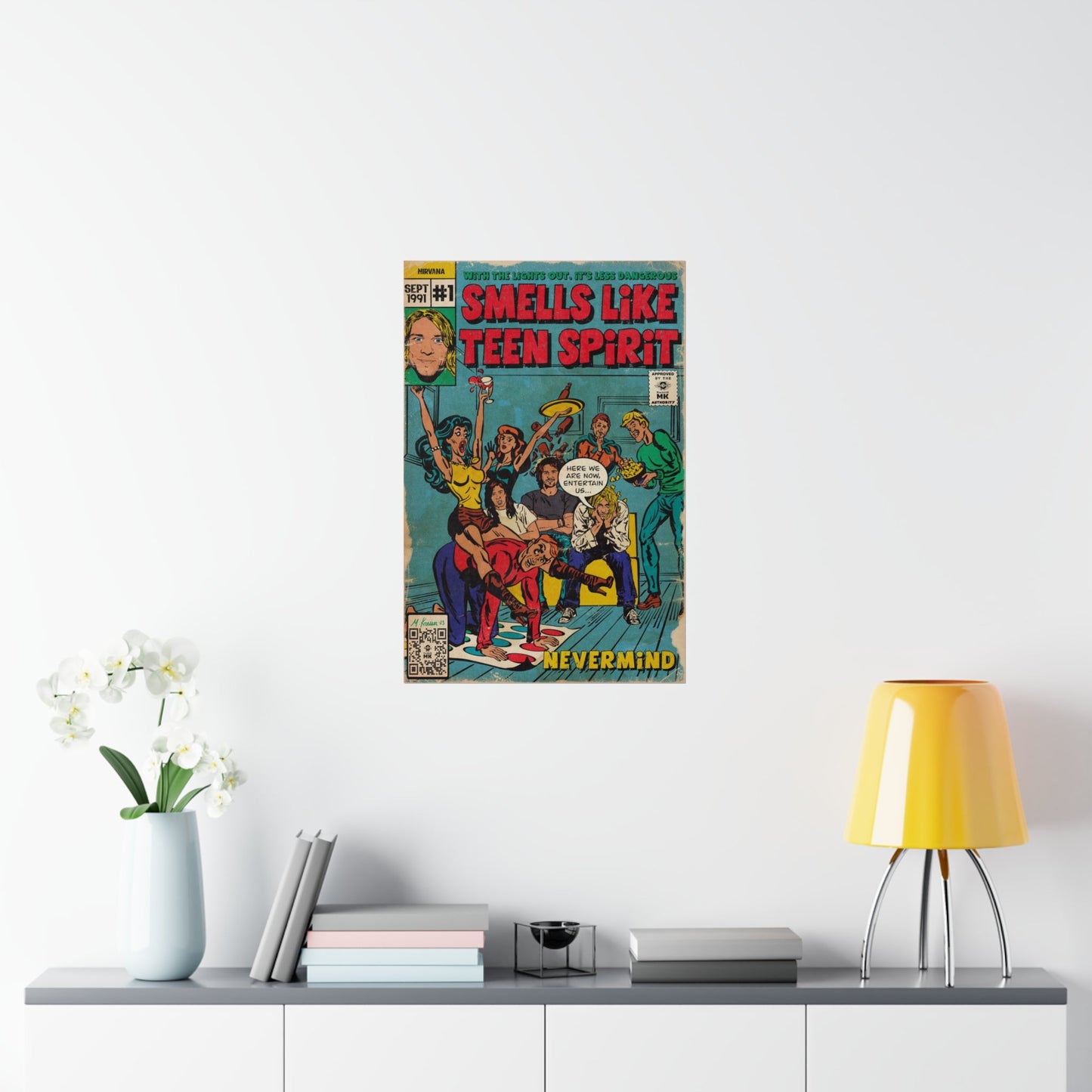 Smells Like Teen Spirit - Vertical Matte Poster