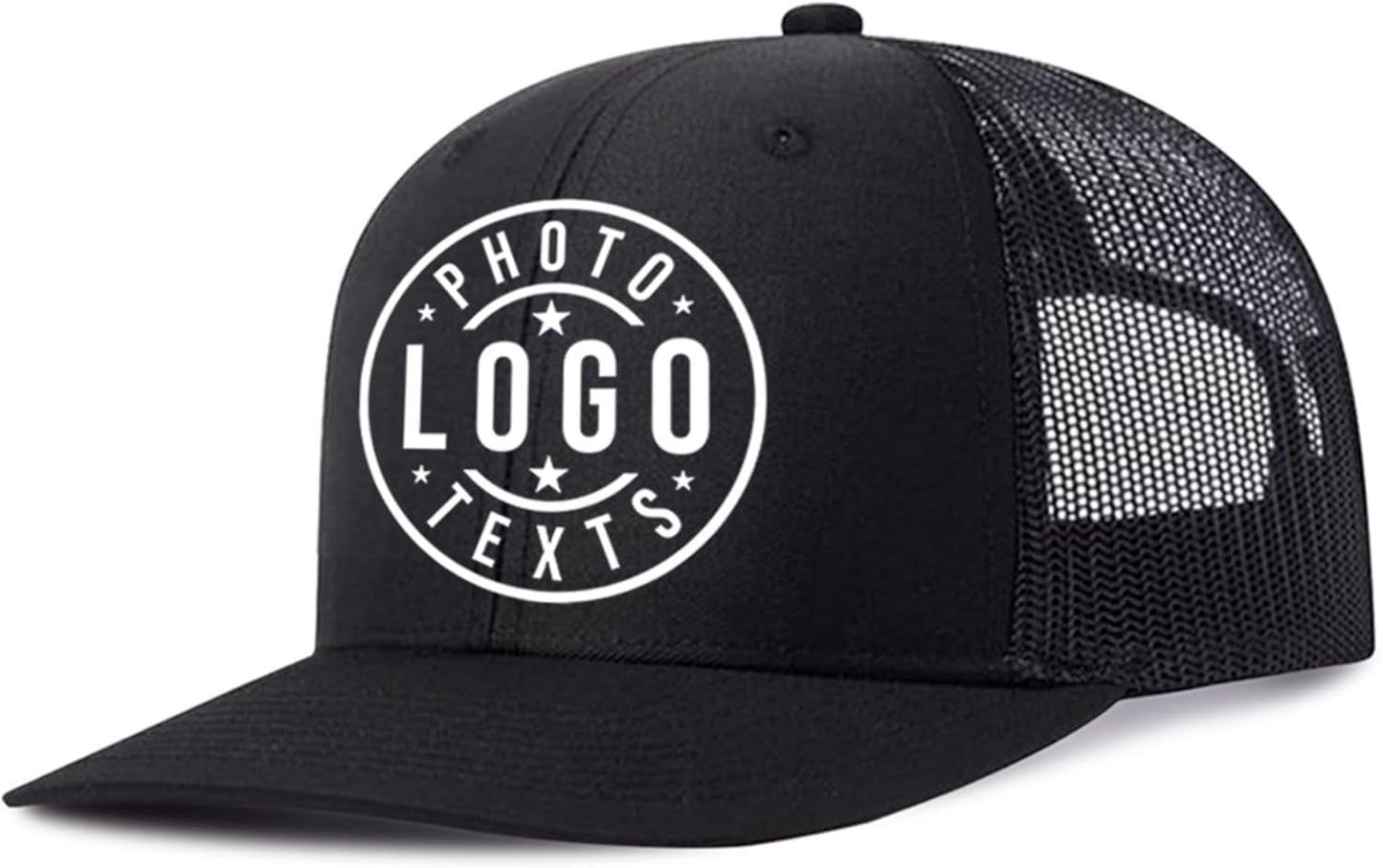 Custom Trucker Hat for Men Women Customized Caps Design Your Own Logo Text Image Personalized Baseball Cap for Sport Gifts Black Hats 3