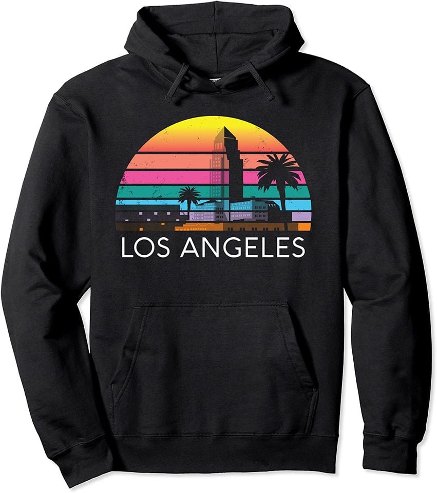 Cali Lifestyle Hoodie Beach California Surf Vintage Cali DTLA Venice Pullover