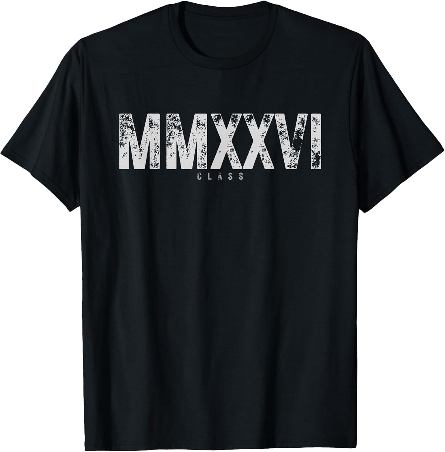 Class of 2026 MMXXVI Graduation Vintage Senior 2026 College T-Shirt