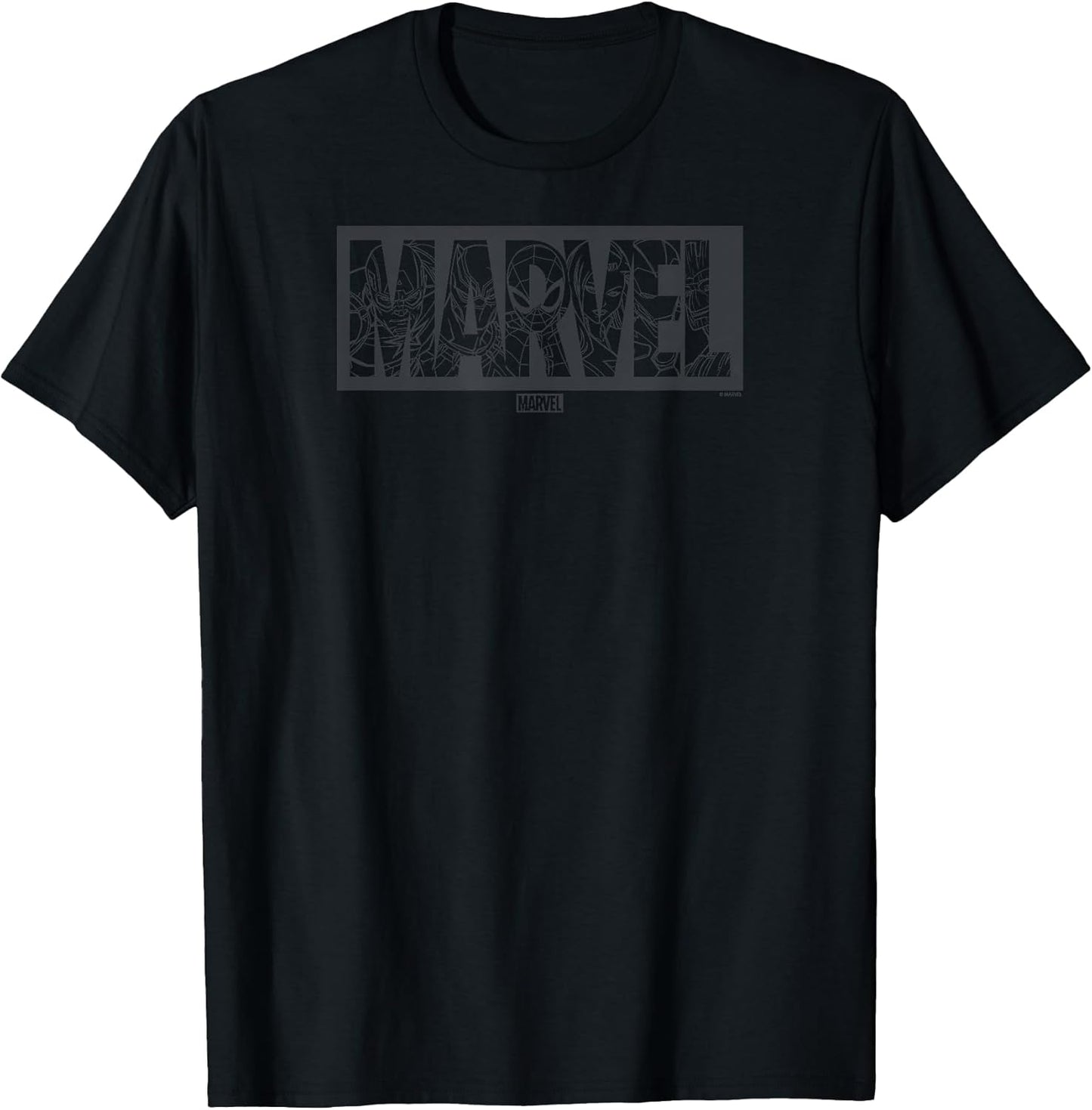 Dark Monochrome Logo T-Shirt