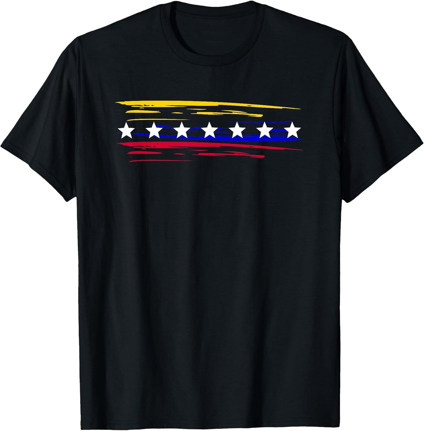 Venezuela 7 Big Stars Flag Minimalist T-Shirt