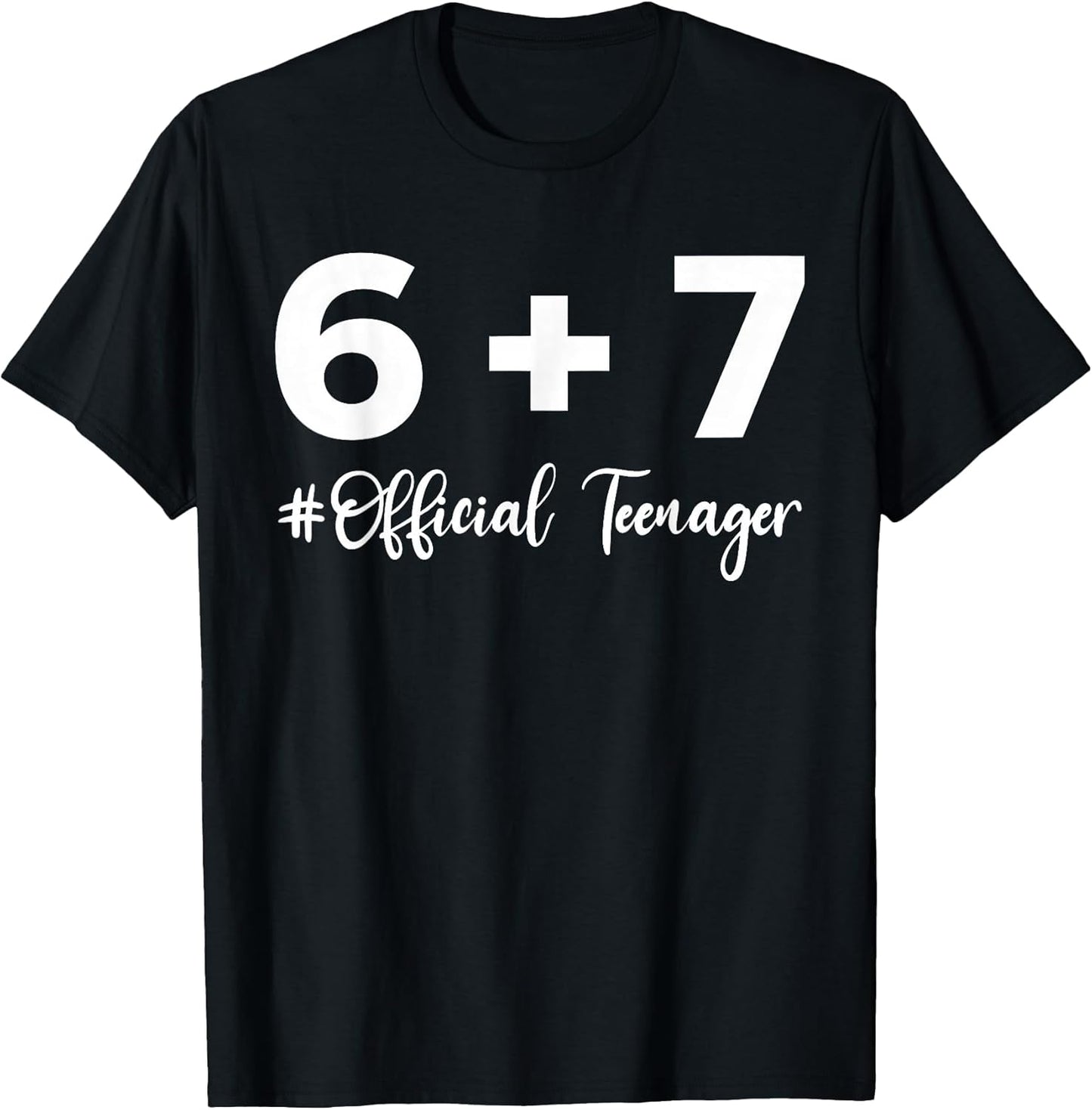 Funny 13th Birthday Official Teenager 13 Year Old Boys Kids T-Shirt