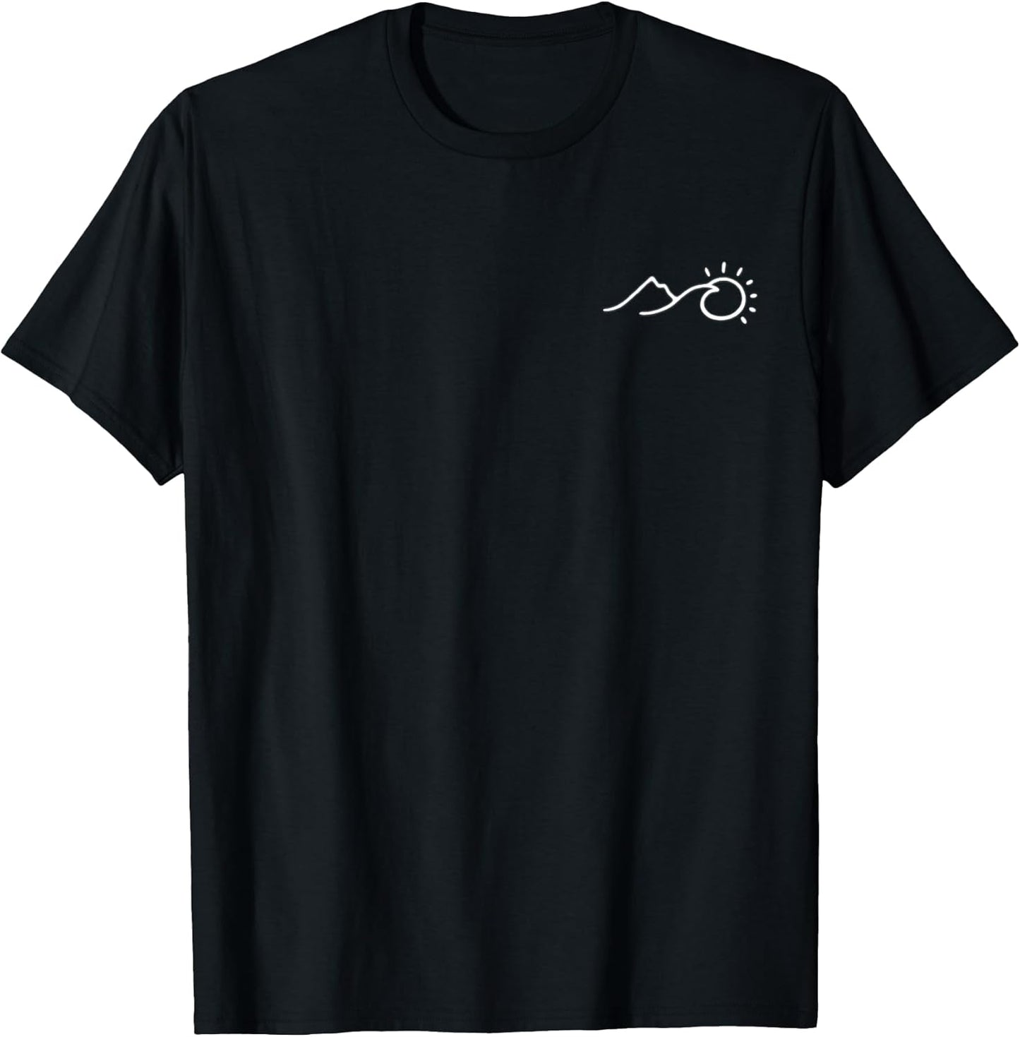 Unisex Minimalist Outdoor Explorers Hiking Adventure Tshirt T-Shirt