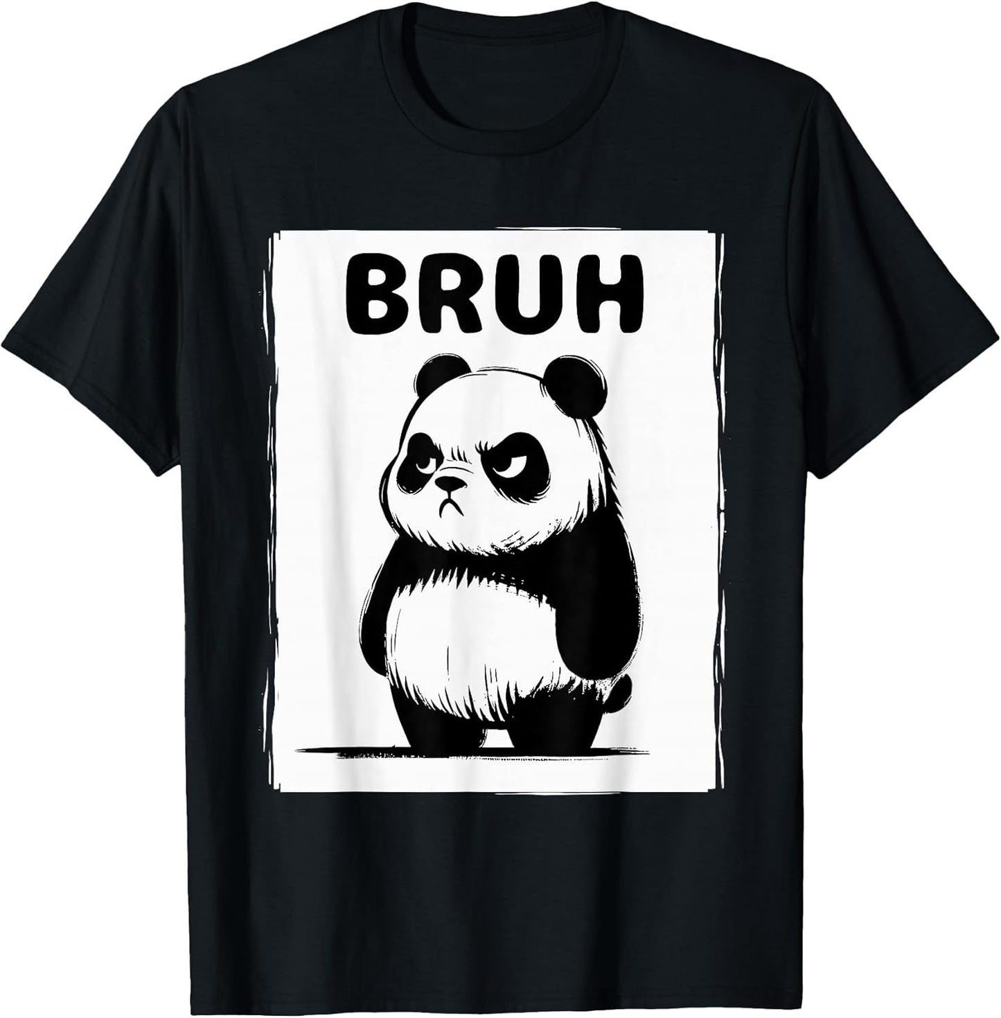 Cool Bruh Panda Men Women Kids Teens Funny Panda T-Shirt