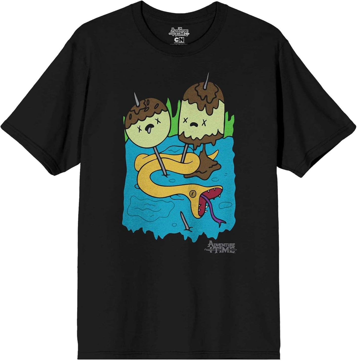 Adventure Time Princess Bubblegum's Rock Men's Crew Neck Short Sleeve T-Shirt