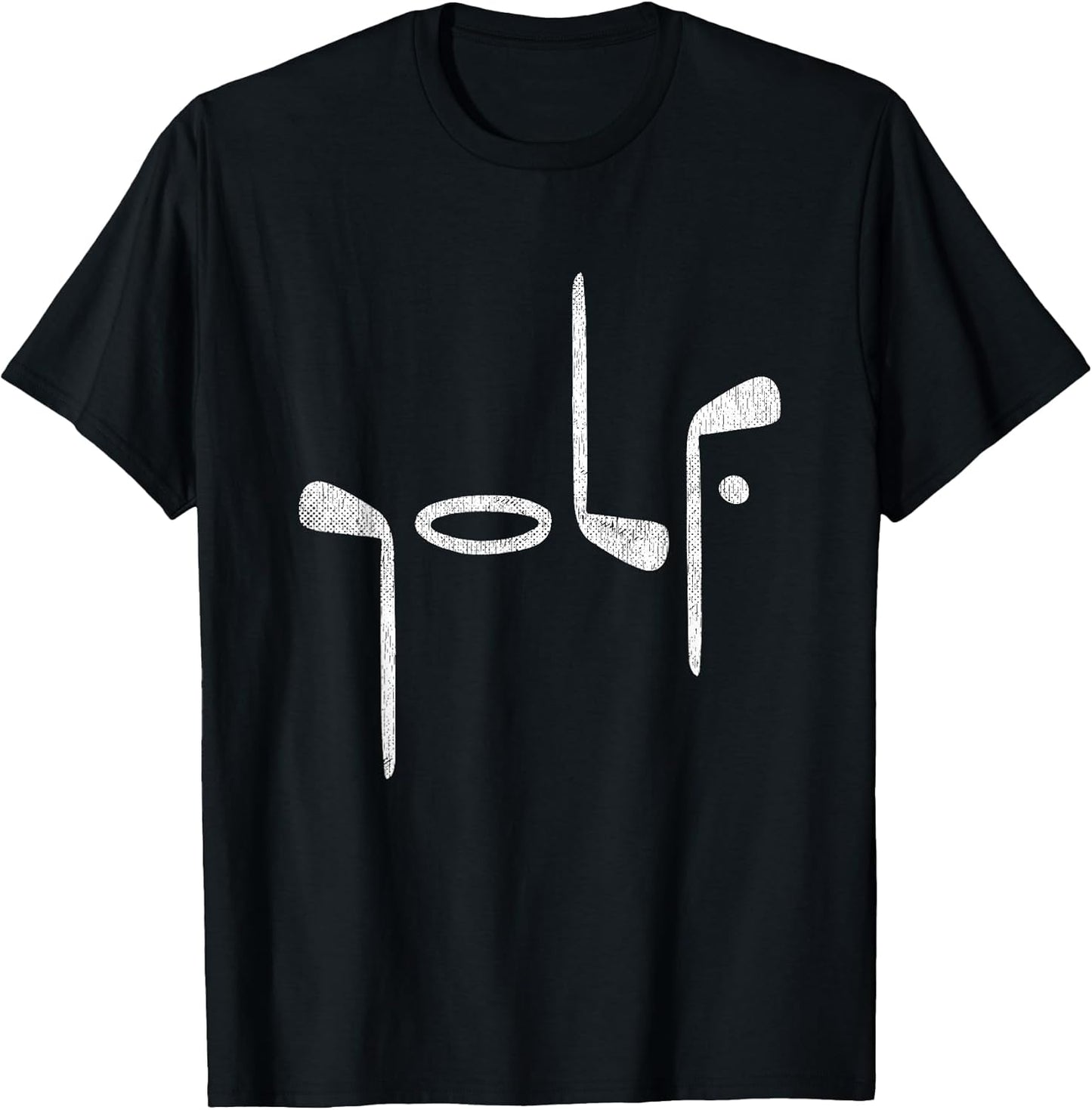 Golf Minimalist Logo Women Golf Fan Men Golfer T-Shirt