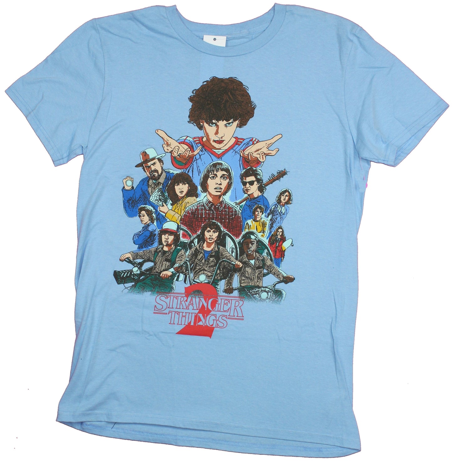 Stranger Things 2 Mens T-Shirt - Poster Style Collage Image