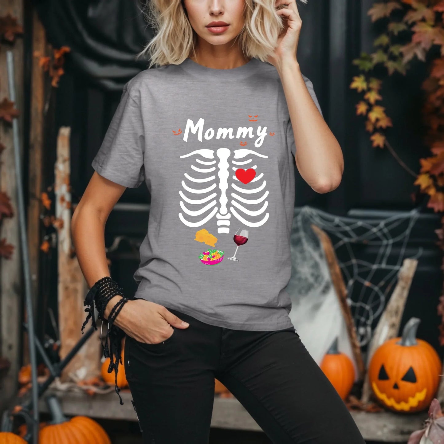 Personalized Skeleton Family Shirt – Custom Daddy, Mommy, Son, Daughter Hoodie, Sweatshirt | InkThreadWorks.com (Image 5)