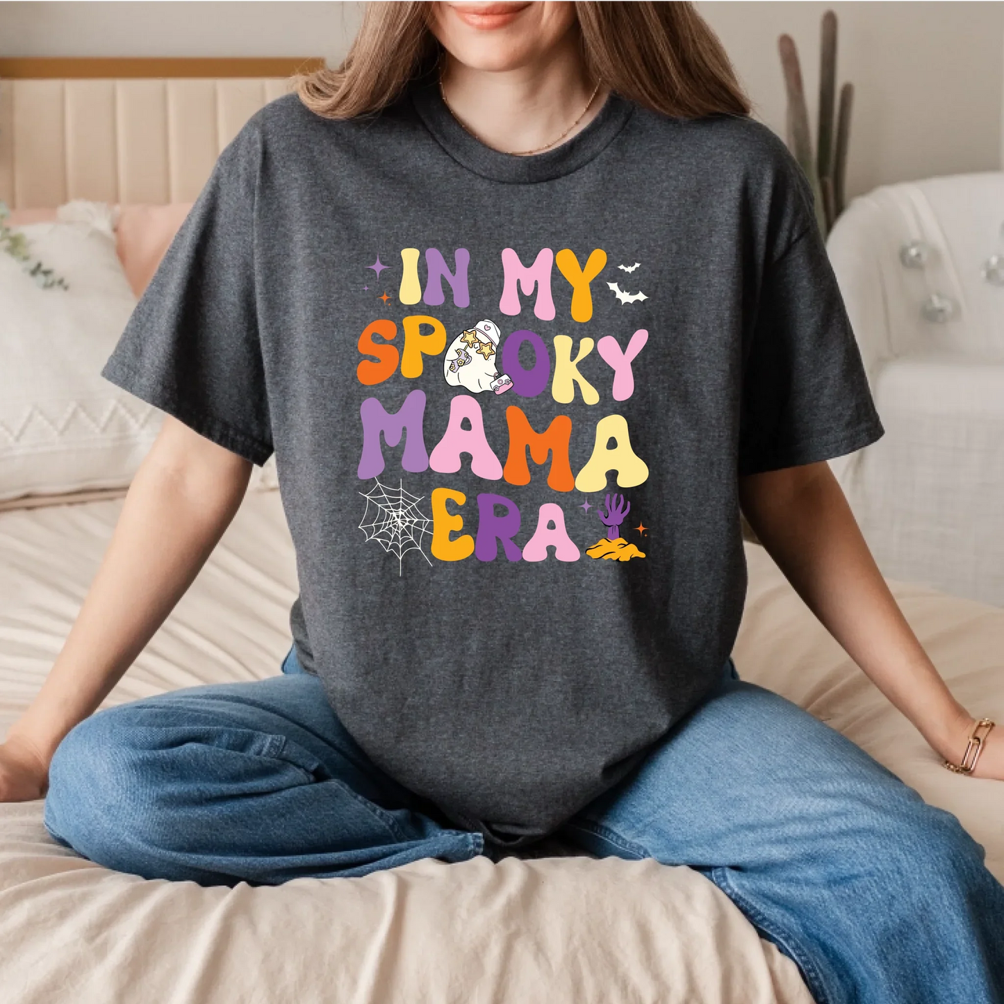 Personalized "In My Spooky Mama Era" Halloween Shirt – Custom Front Artwork Hoodie, Sweatshirt | InkThreadWorks.com (Image 5)
