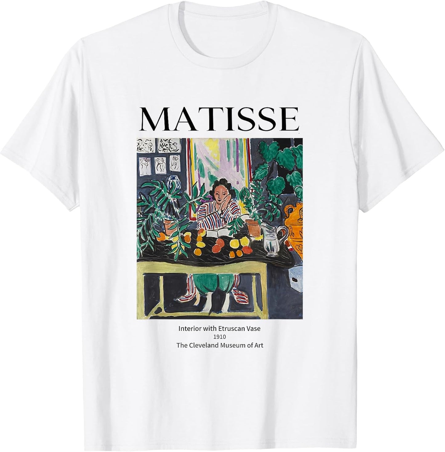 Matisse Art Tee Famous Vintage Painting Shirt Aesthetic Art T-Shirt