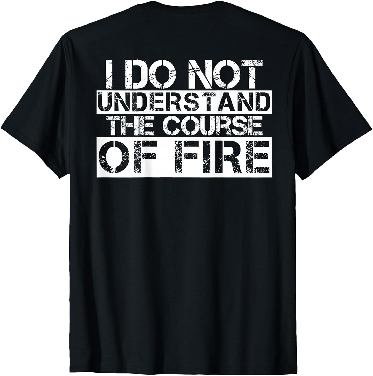 I Do Not Understand The Course Of Fire