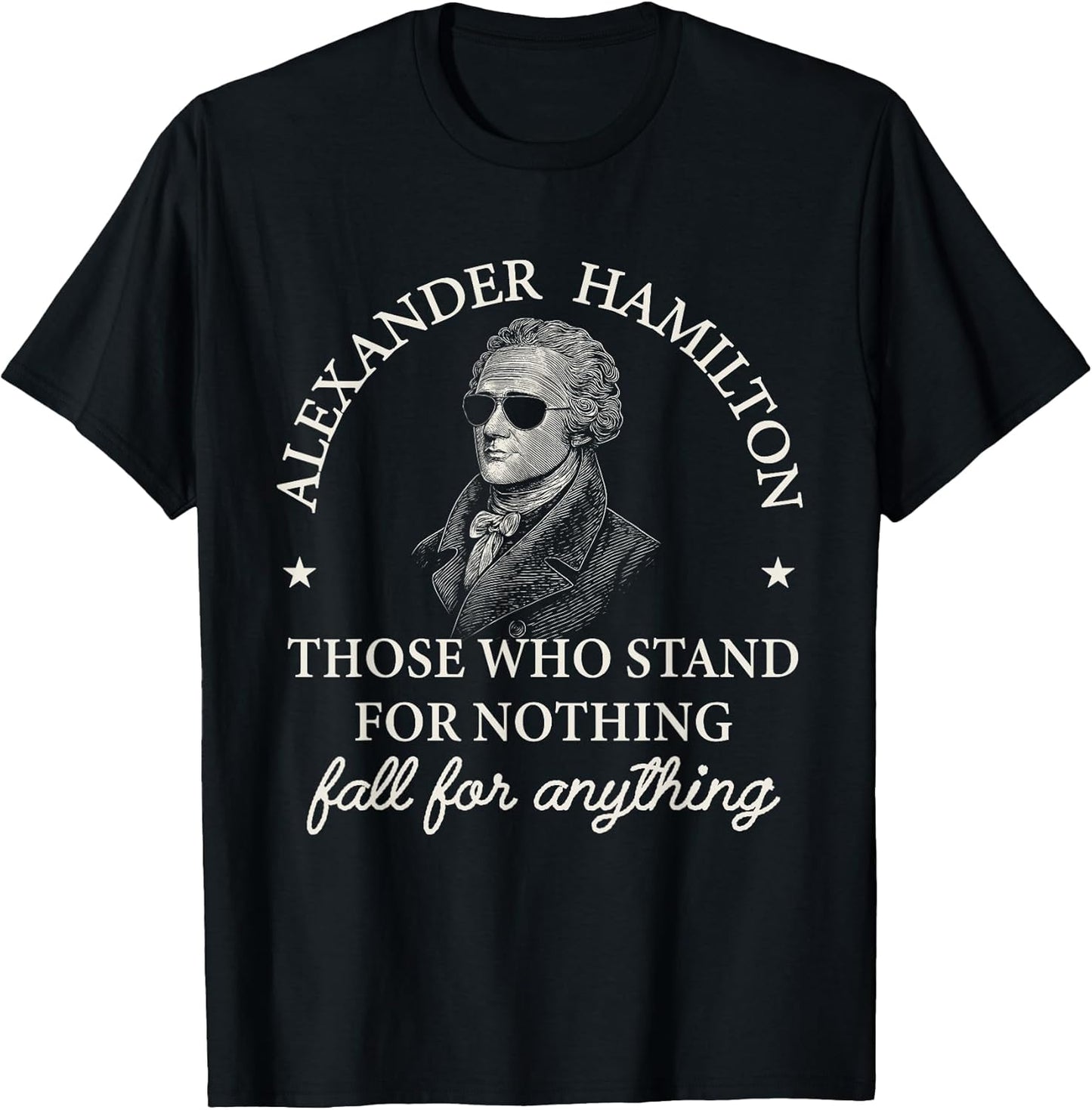 Vintage Alexander Hamilton Shirt Inspirational Quote Men T-Shirt