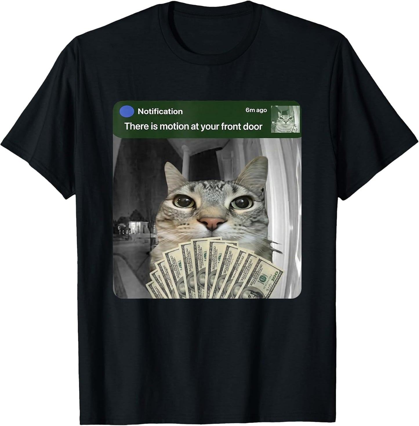 Ring Cat with Motion Meme T-Shirt