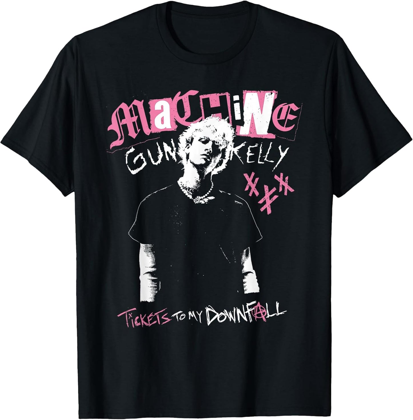 Official Machine Gun Kelly Tickets to My Downfall T-Shirt