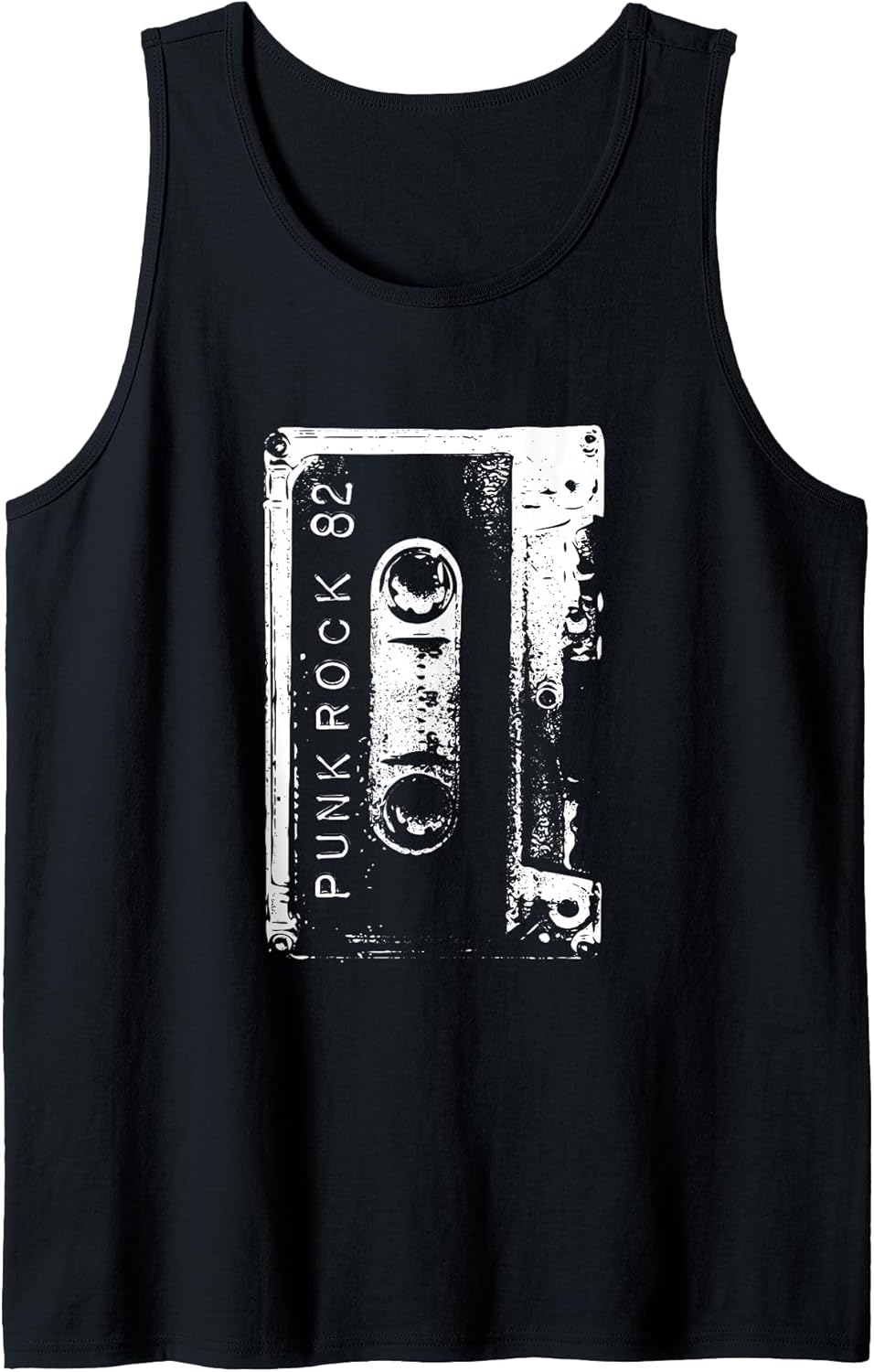 Punk Rock 80's Concert Mixtape Vintage Tank Top