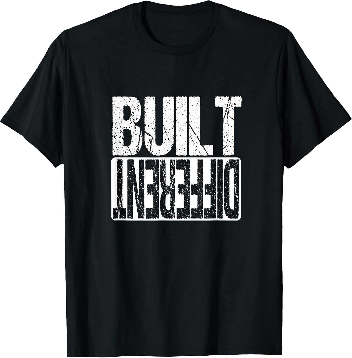 Motivational Hustle Built Different Grind Execution T-Shirt