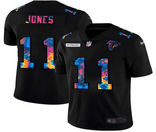 Atlanta Falcons #11 Julio Jones Rainbow Edition