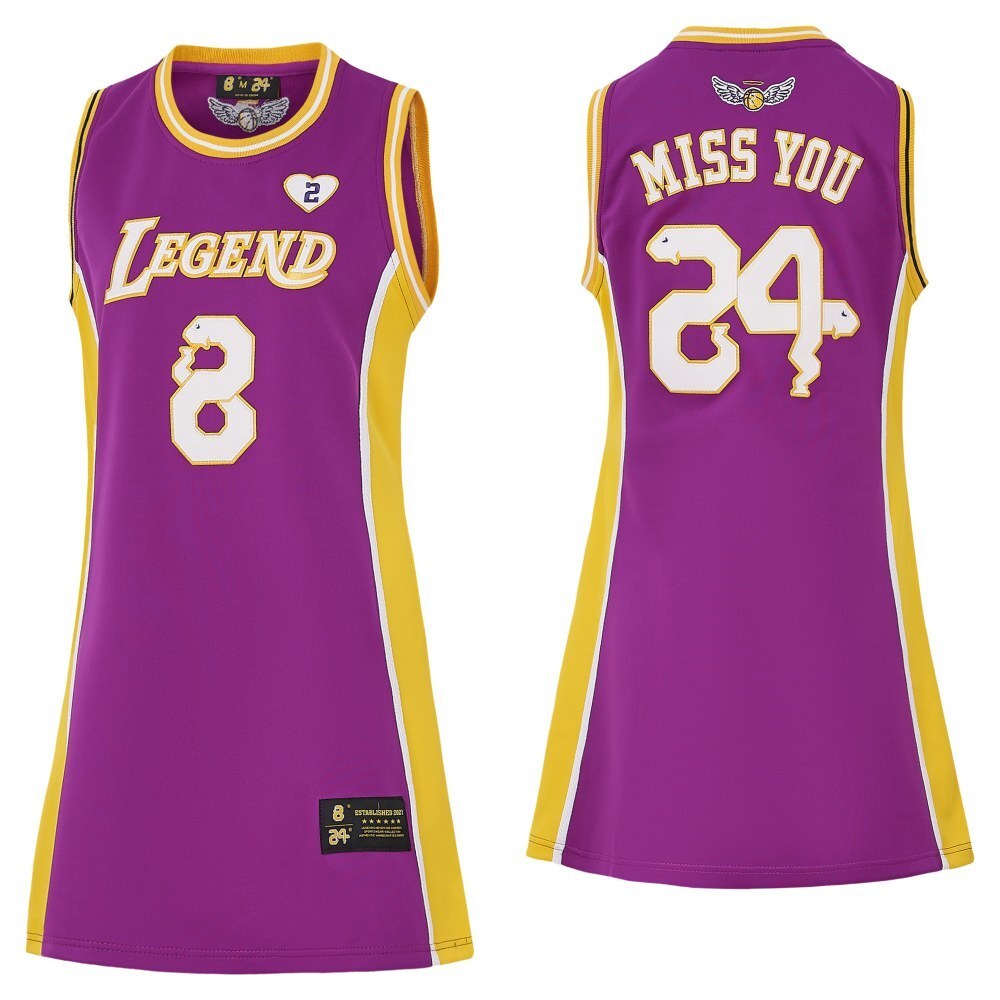 8-24 Purple Front Legend Back MISS YOU