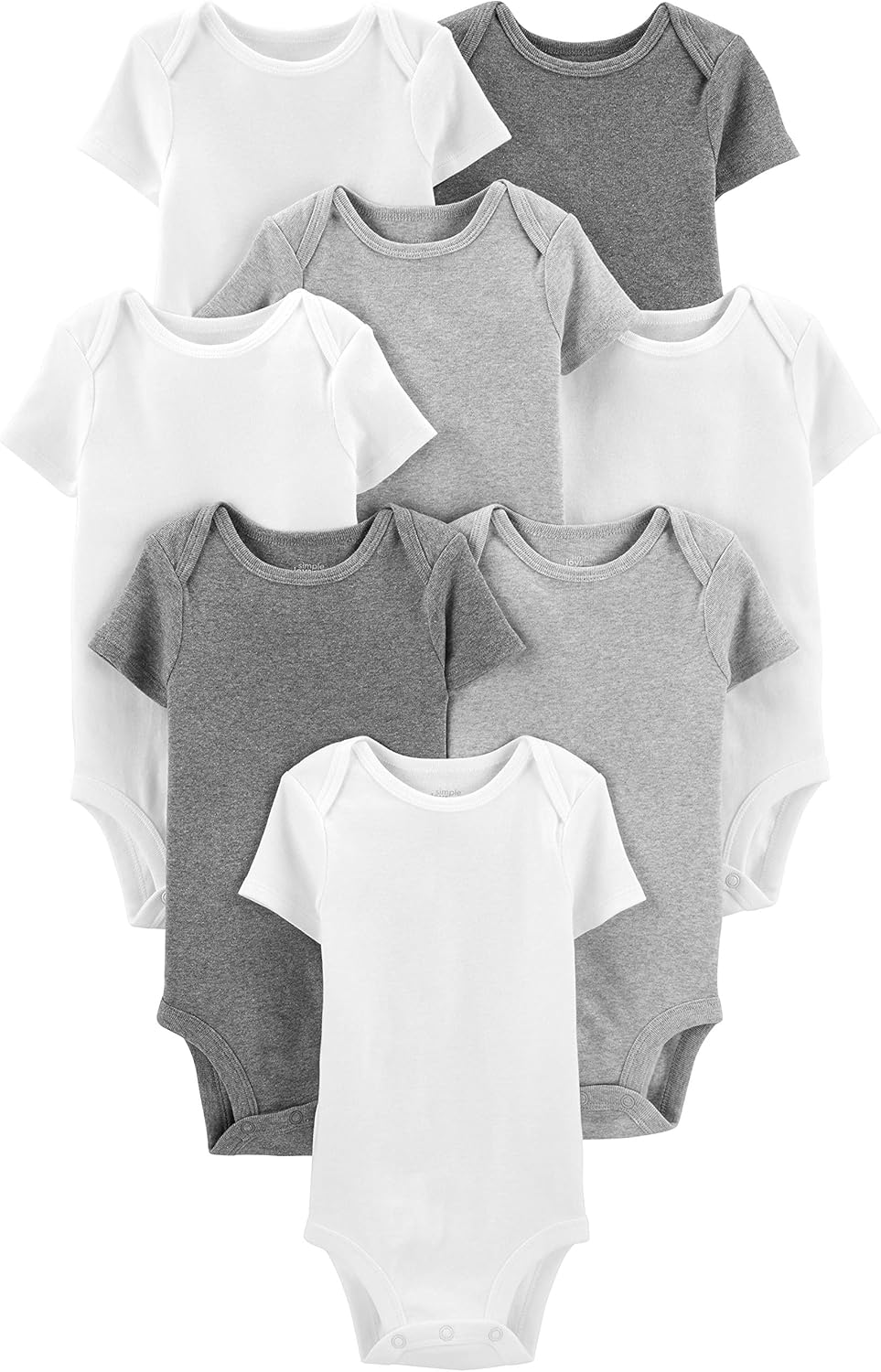 Baby 8-Pack Short-Sleeve Bodysuit