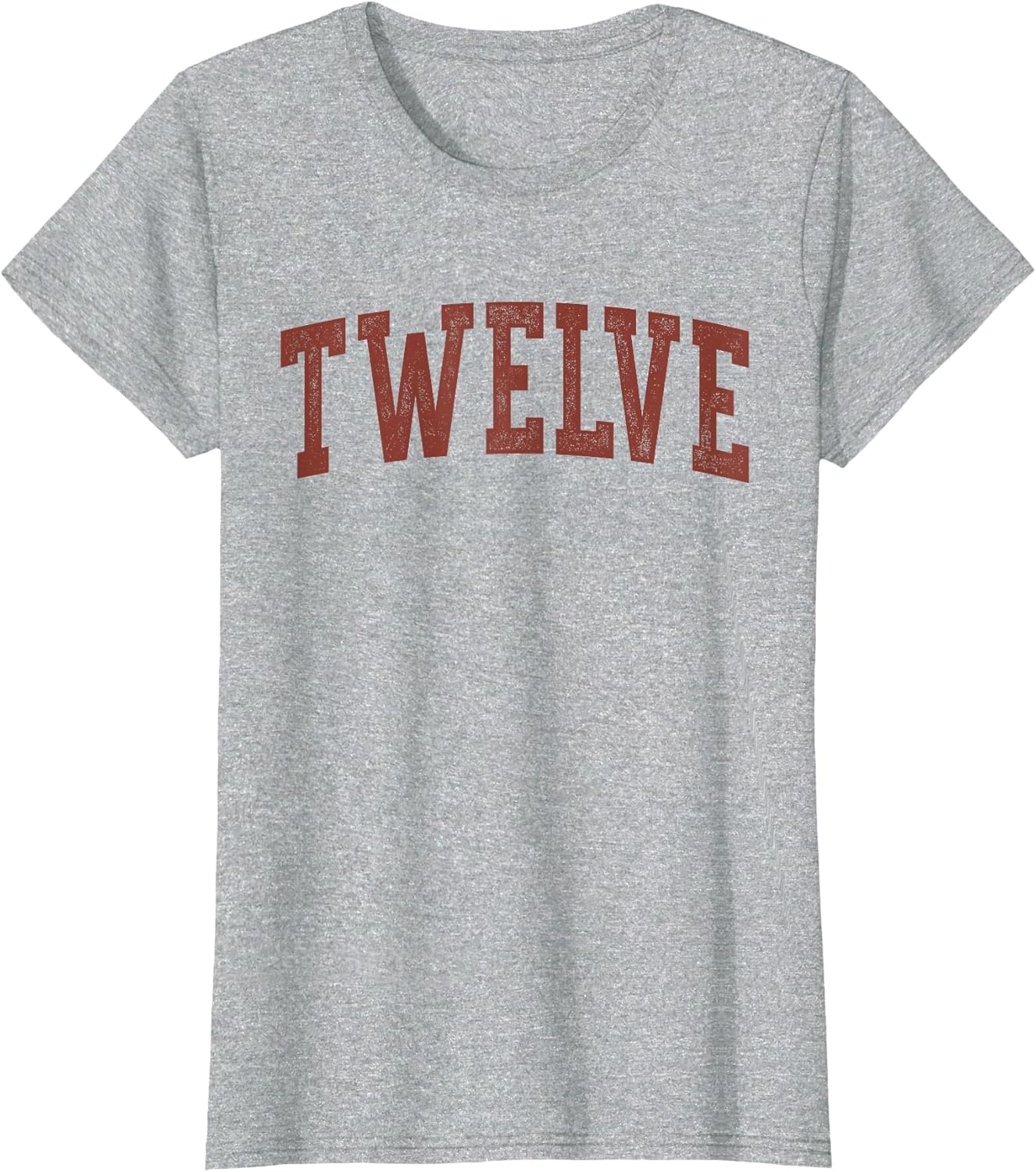 Twelve Minimalist 12th Birthday Design 12-Year-Old T-Shirt