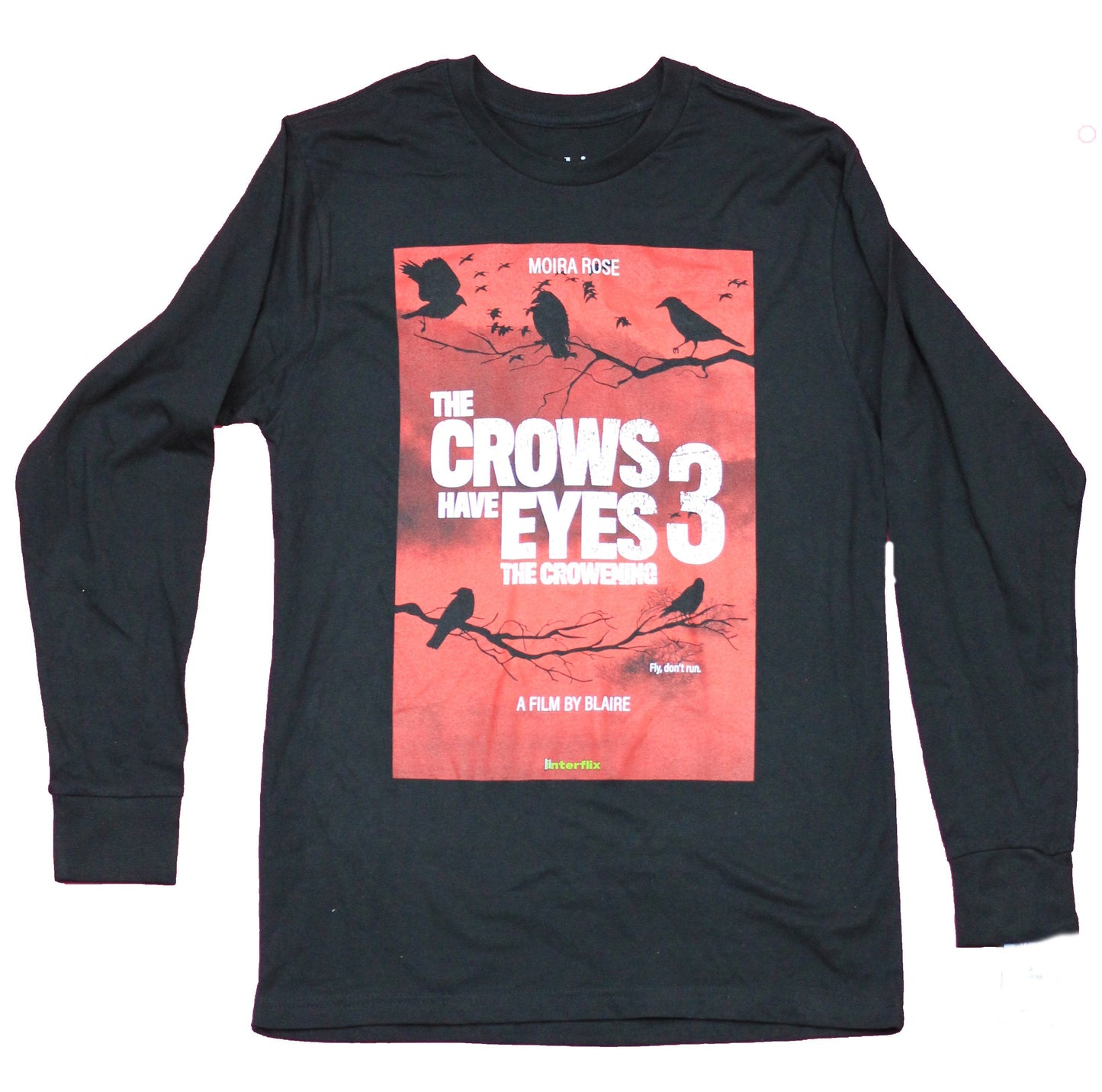 Schitt's Creek Mens Long Sleeve T-Shirt - The Crows Have Eyes 3 Poster Image