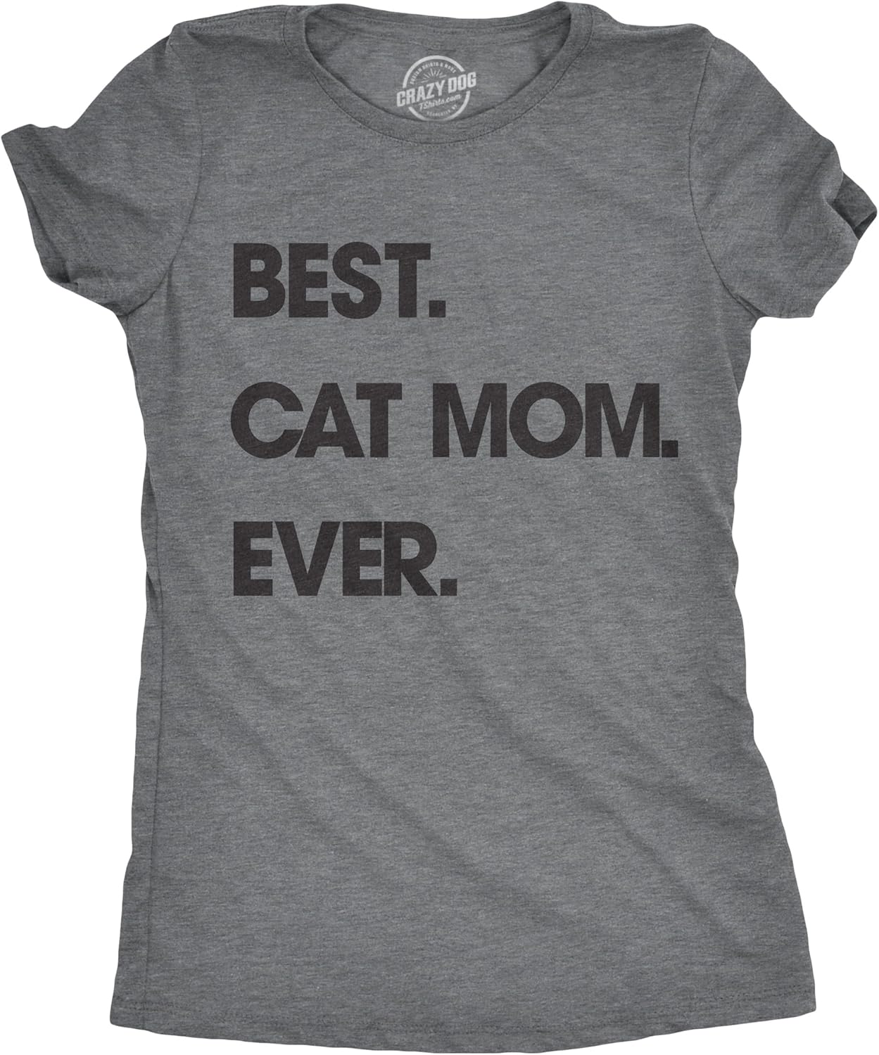 Womens Dog Mom and Cat Mom Funny T Shirts Cute Pet Tees for Women with Cats or Dogs