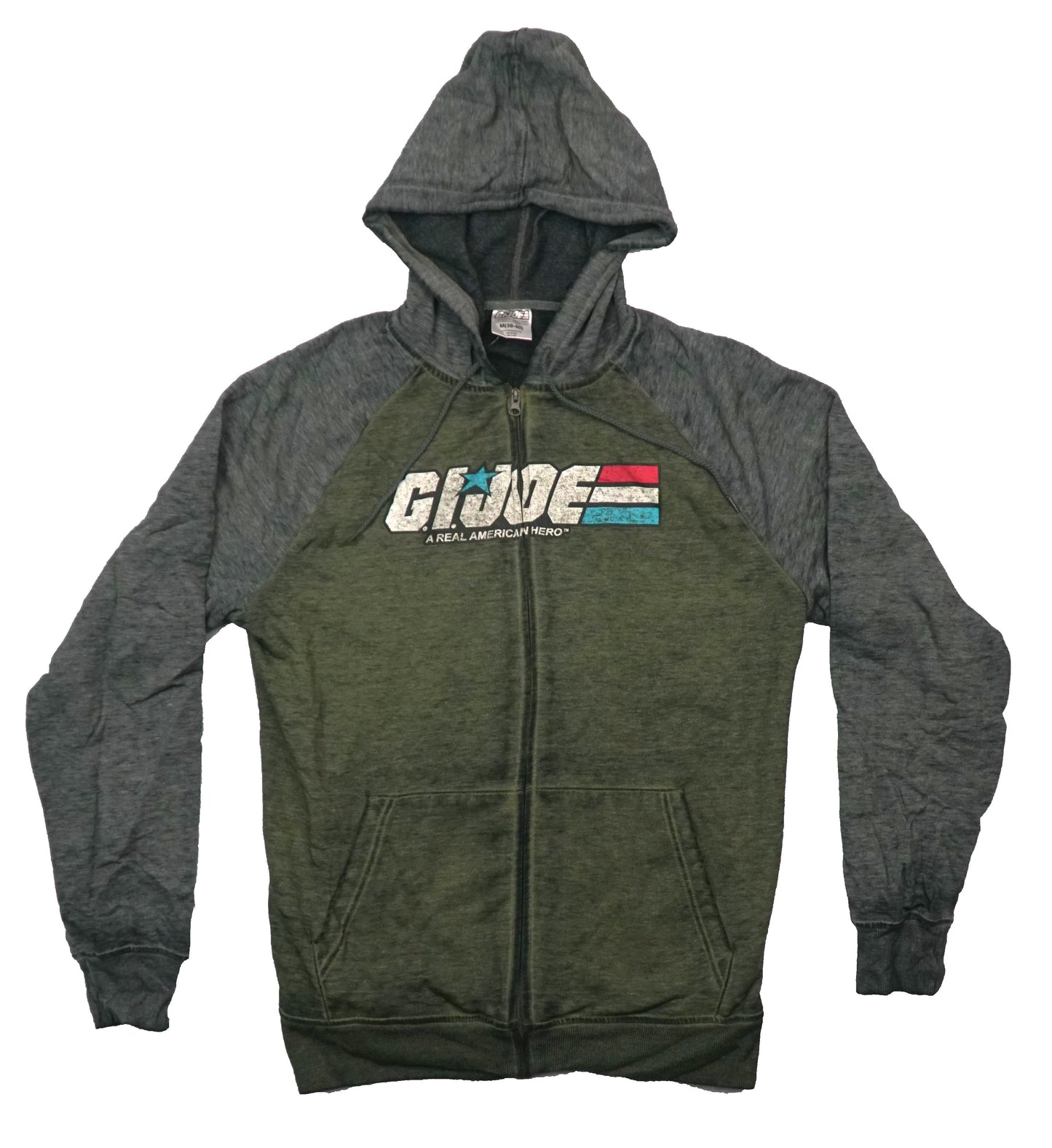 GI Joe Zip Up Mens Hoodie - Jacket A Real American Hero Logo