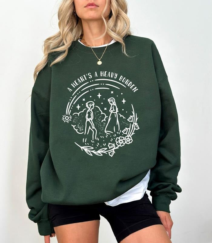 A Heart's A Heavy Burden Sweatshirt, T-Shirt, Hoodiestyle{n002}4 Hoodie | InkThreadWorks.com