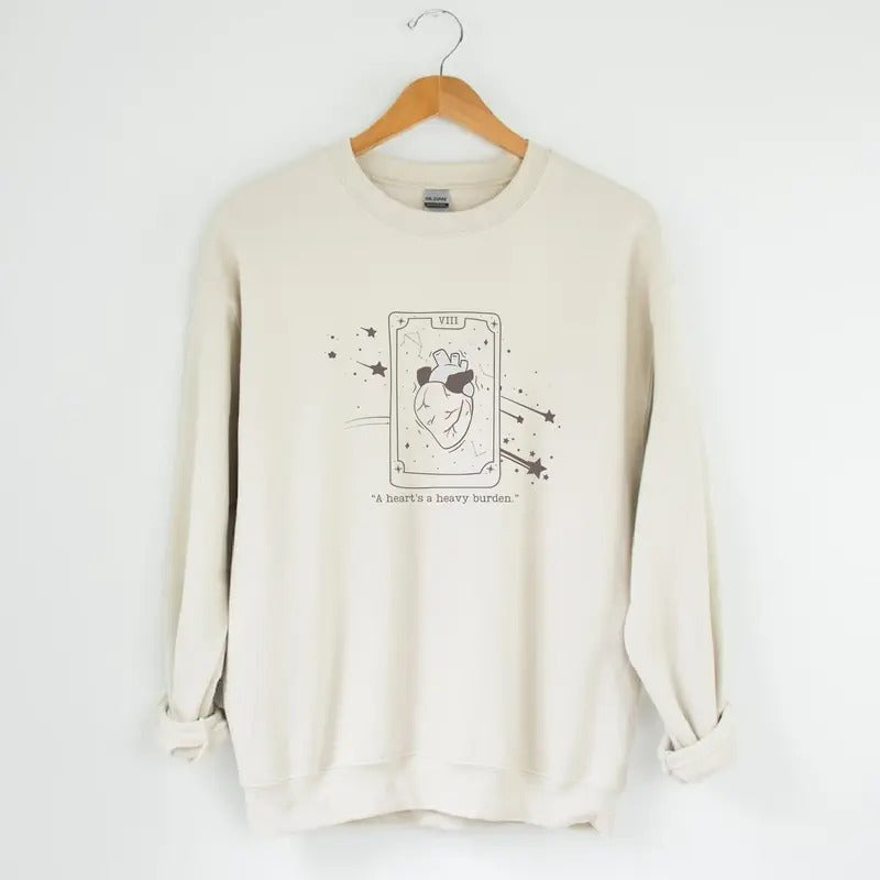 A Heart's A Heavy Burden Sweatshirt, T-Shirt,A Heart's A Heavy Burden Tshirt, Howls Moving Castle Shirt, Howl and Sophie,...