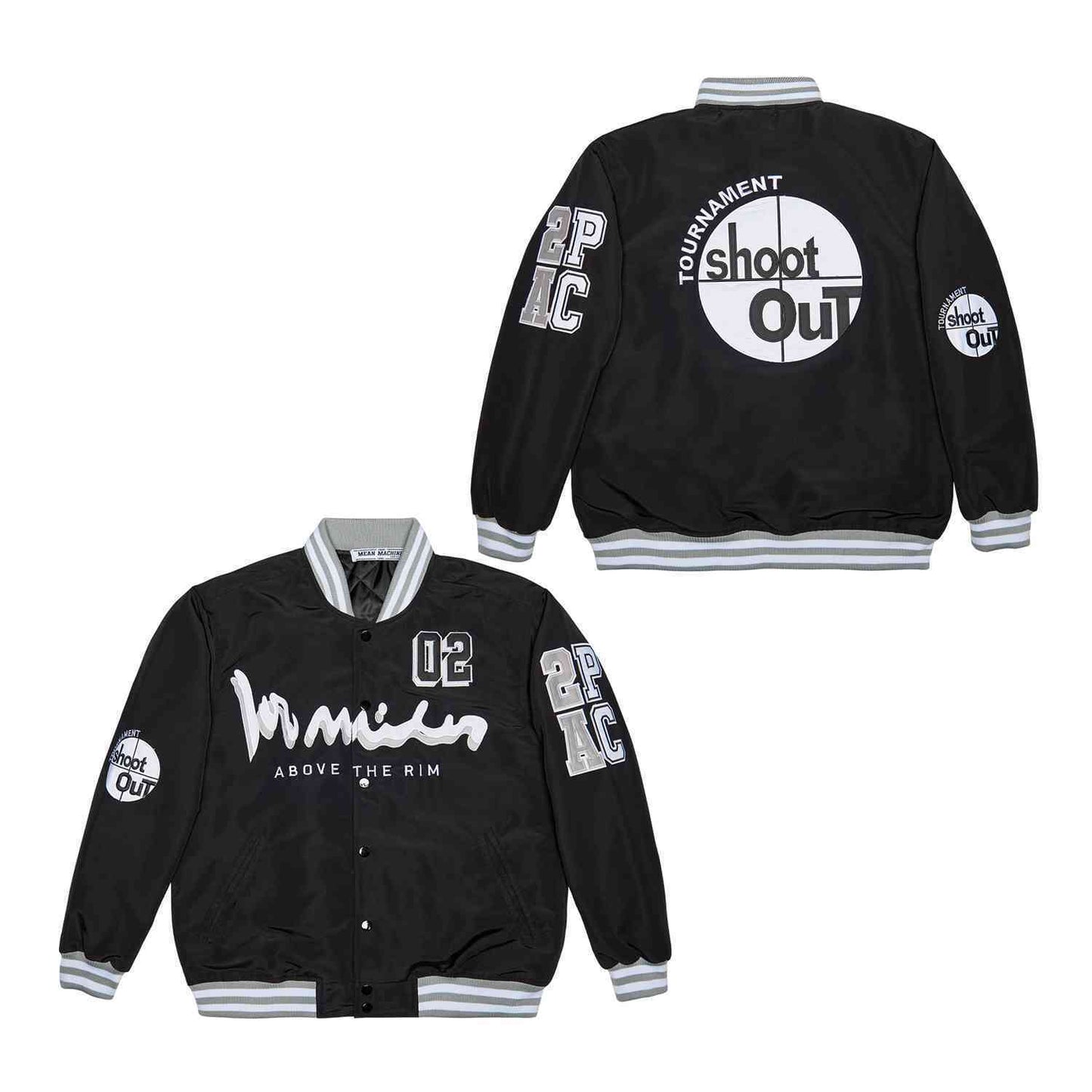 ABOVE THE RIM 100 MILES SATIN JACKET