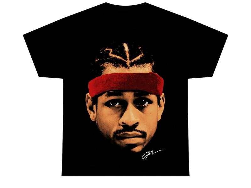ALLEN IVERSON T-SHIRT | Rare The Answer Rap Tee Vintage Style Graphic Bootleg | Collectible Kobe Lebron