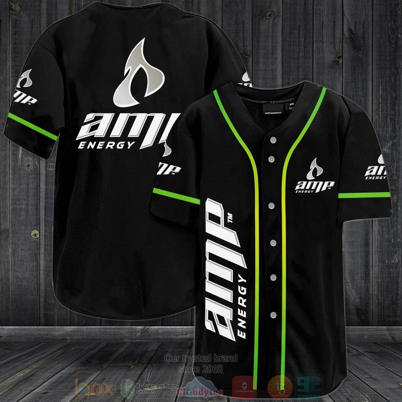AMP Energy Baseball shirt
