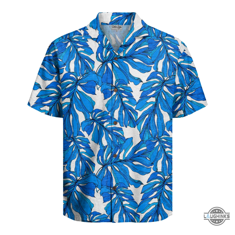 Adam Sandler Blue Hawaiian Shirt And Shirts Movie NEW