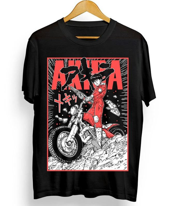 Akira T-Shirt S-4XL,Anime Shirt,Retro Neo Tokyo Manga Tetsuo Kaneda Shirt Tshirt S-4XL Hoodie, Sweatshirt