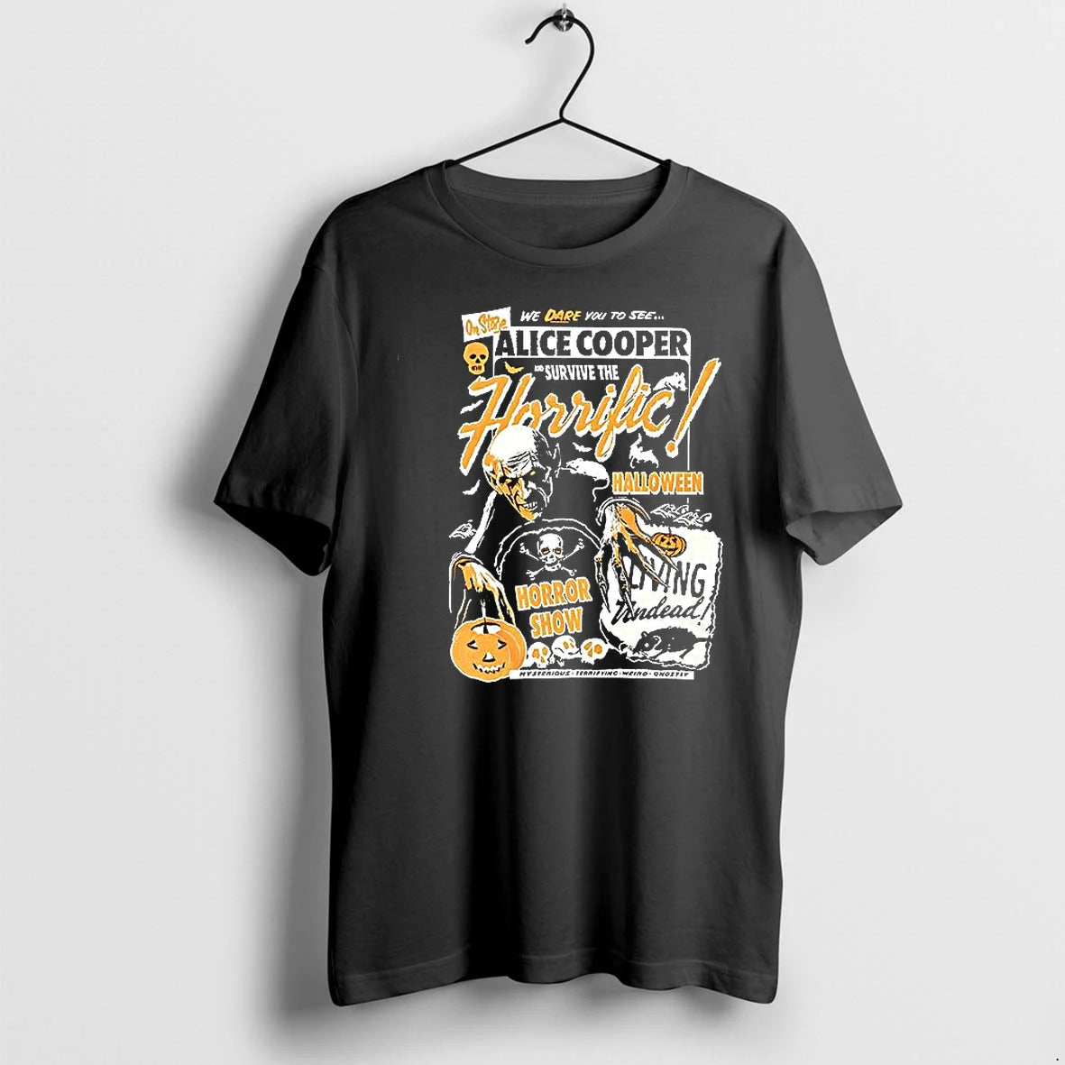 Alice Cooper Horrific Halloween Horror Show Tshirts Sweater