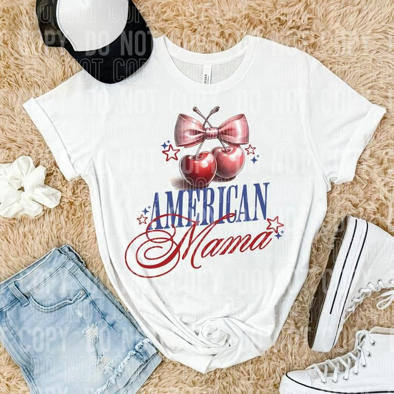 American Mama DTF Transfers - THIS IS NOT A SHIRT