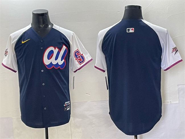 American League Seattle Mariners Blank Navy Alternate 2025 All-Star Edition Limited
