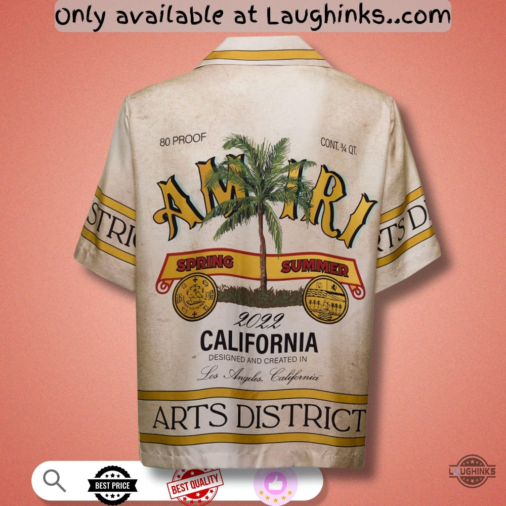 Amiri Casual Hawaiian Shirt Replica