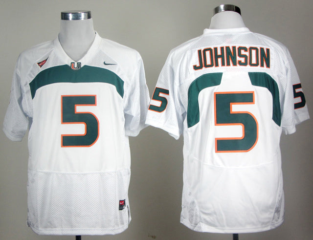 Andre Johnson 5 White