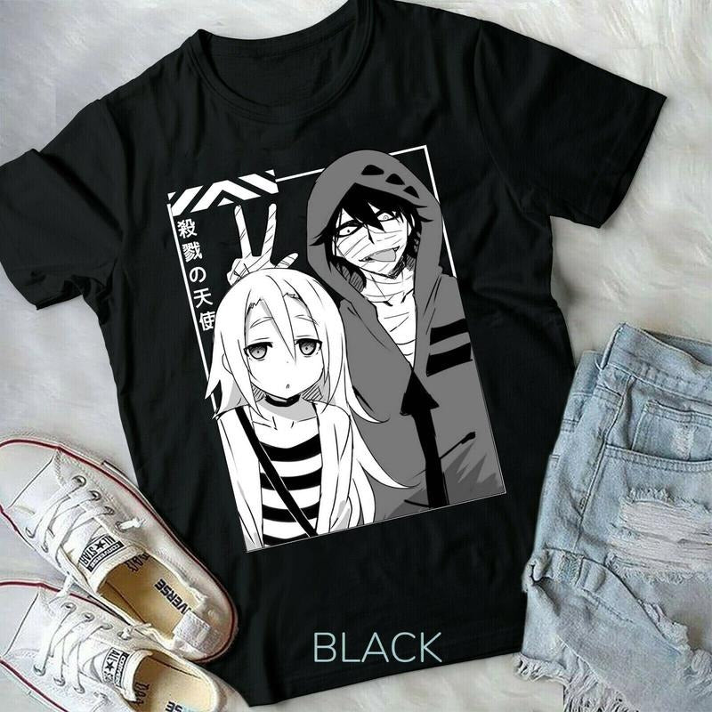 Angels of death,Satsuriku no TenshiRay Rachel Gardener,Manga Unisex T-Shirt S-4XL Hoodie, Sweatshirt | InkThreadWorks.com