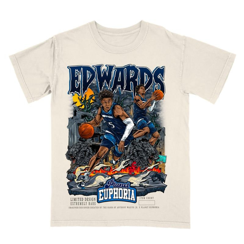Anthony Edwards V3 Tee Hoodie, Sweatshirt | InkThreadWorks.com